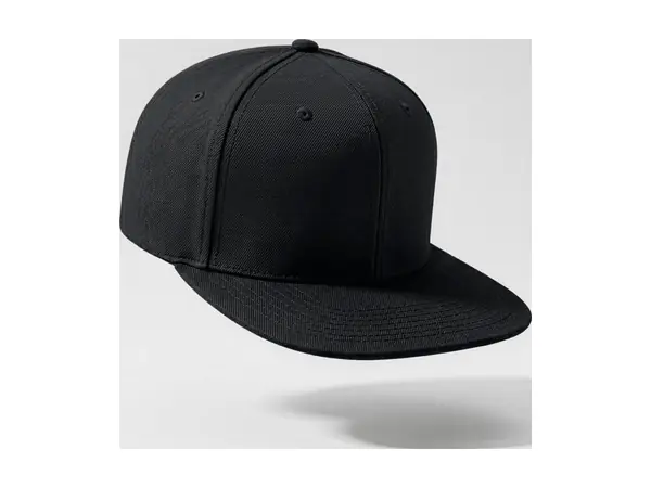 ANYROPE Madhouse AR6CFB flat-bill rope cap, Black