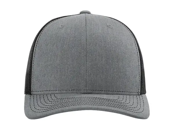 Richardson 112 trucker, Heather Grey/Black