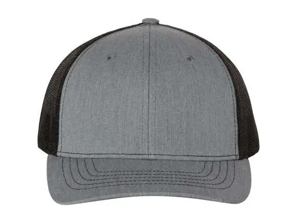 Richardson 112Y youth trucker, Heather Grey/Black