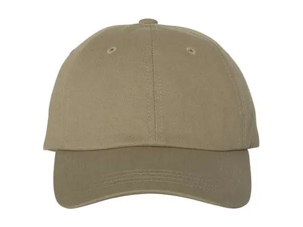 Yupoong 6245CM dad hat, Khaki