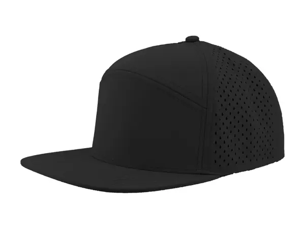Zapped Youth Osprey youth flat bill performance snapback, Black